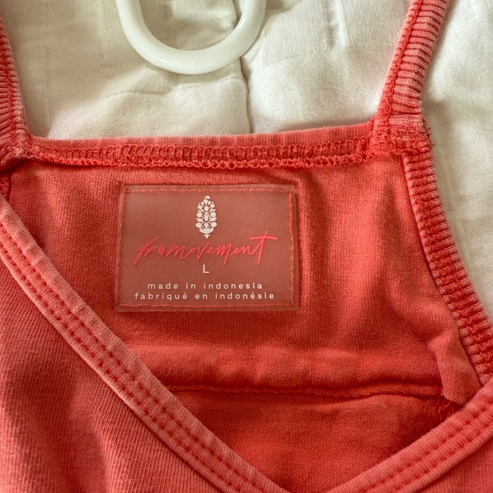 Coral Sleeveless Jumpsuit - Picture 2 of 2